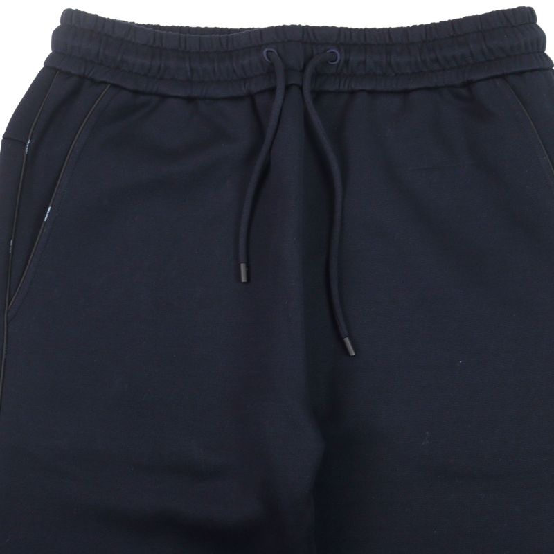 Fendi 2021 Fb0599 Track Pants With Logo Sideline Back Pockets Dark Navy 48 Made