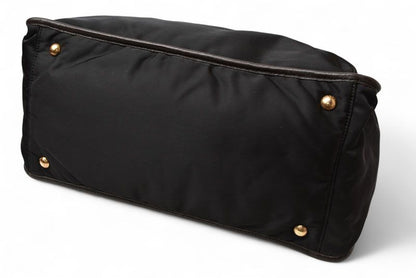 Prada Tote Bag Shoulder Bag 2way Prada Bag Bl0748 Nylon Jacquard Black With