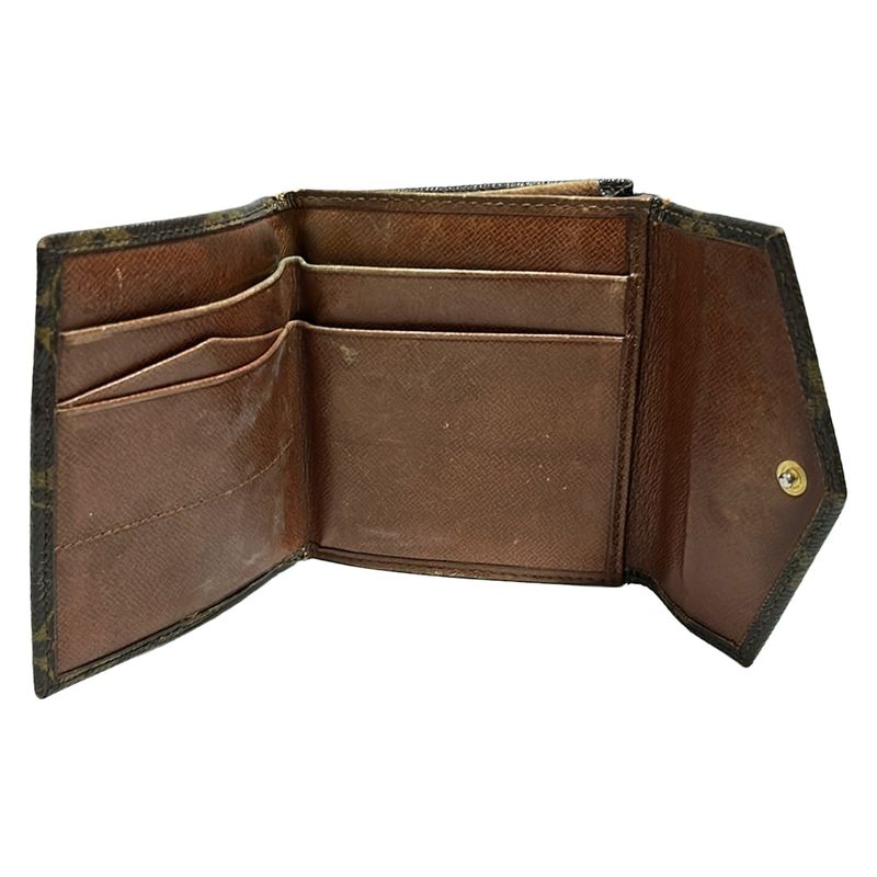 Louis Vuitton W Hook Wallet Monogram Porte Monnaie Vie (old Shape) 190 - Louis