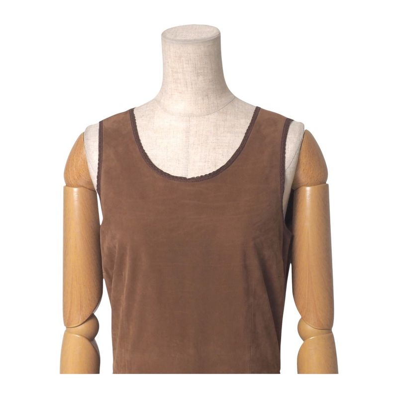 Bottega Veneta Bottega Veneta Dress Size 40 Nubuckles Zipper Lace Trimming Made