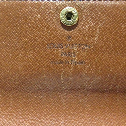 Louis Vuitton Monogram Pochette Porte Monet Cles Di M61725 Long Wallet Bifold