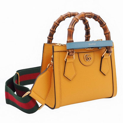 Gucci Diana Mini Tote Handbag Shoulder Bag Crossbody Shoulder