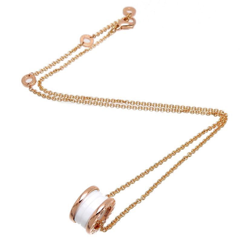 Bvlgari Necklace B.zero1 White Ceramic