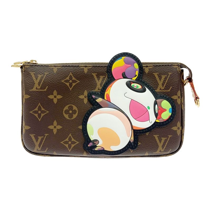 Louis Vuitton M13440 Monogram Pochette Axessoire X Takashi Murakami