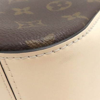 Louis Vuitton Shoulder Bag Saintonge Monogram Canvas Leather Clesme Gold