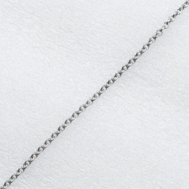 Tiffany & Co Open Teardrop Elsa Peretti 925 Silver Ladies 2.7g Necklace
