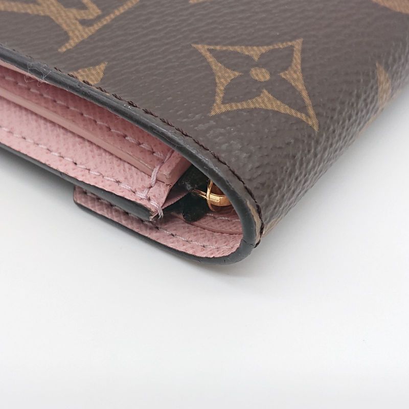 Louis Vuitton Trifold Wallet Portefeuille Victorine Pink