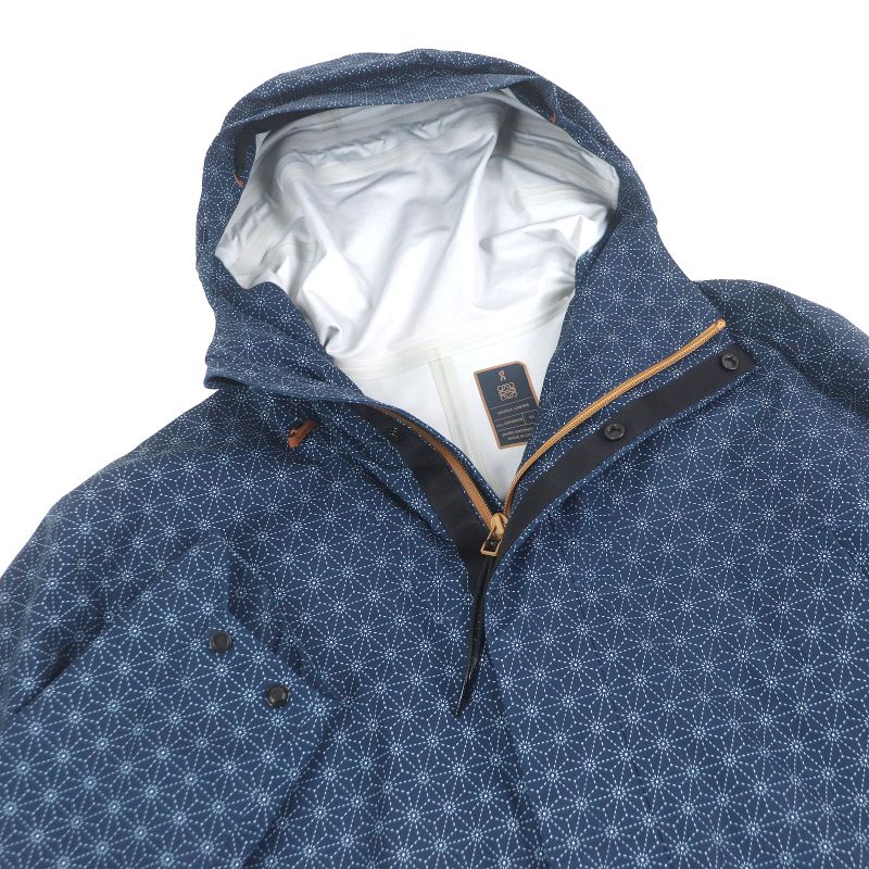 LOEWE On LOEWE On Hemp Leaf Pattern All Over Pattern Anagram Logo Print Hooded