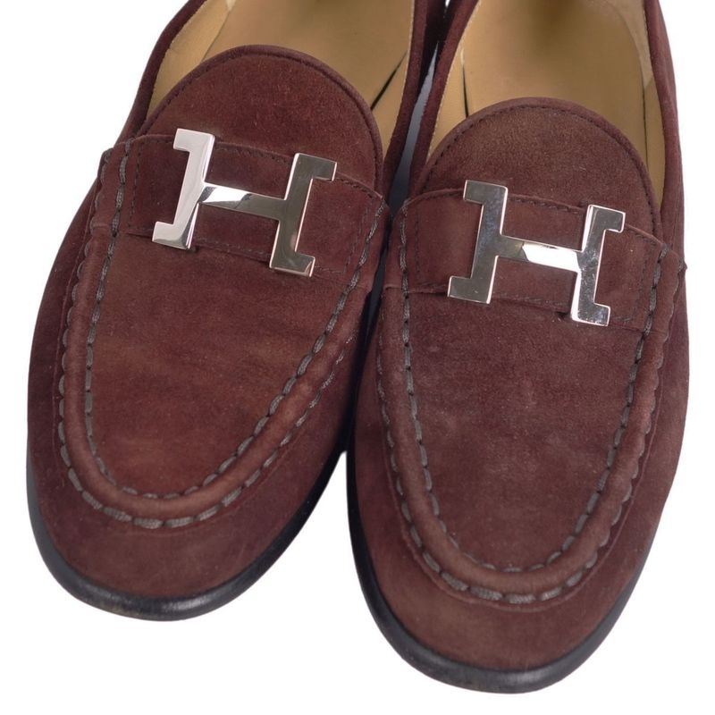 Hermes Loafer Moccasin H Logo Constance Swe