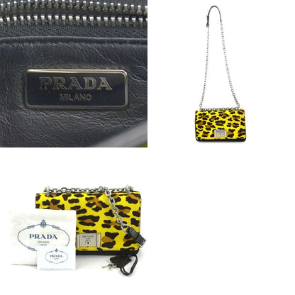 Prada Shoulder Bag Leopard