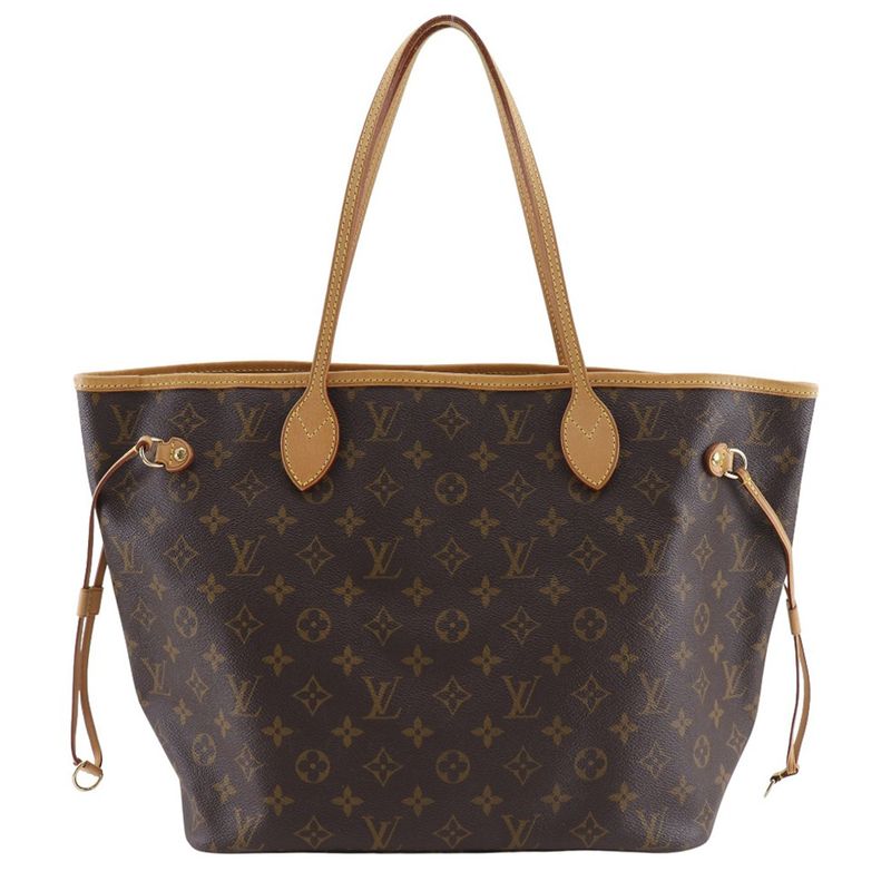 Louis Vuitton Neverfull MM M40156 Monogram Canvas Brown Ar4088 Ladies Tote Bag