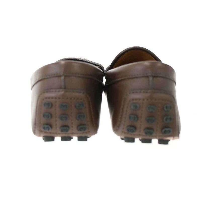 Gucci Horsebit Driving Shoes Loafers 765859 Brown 6