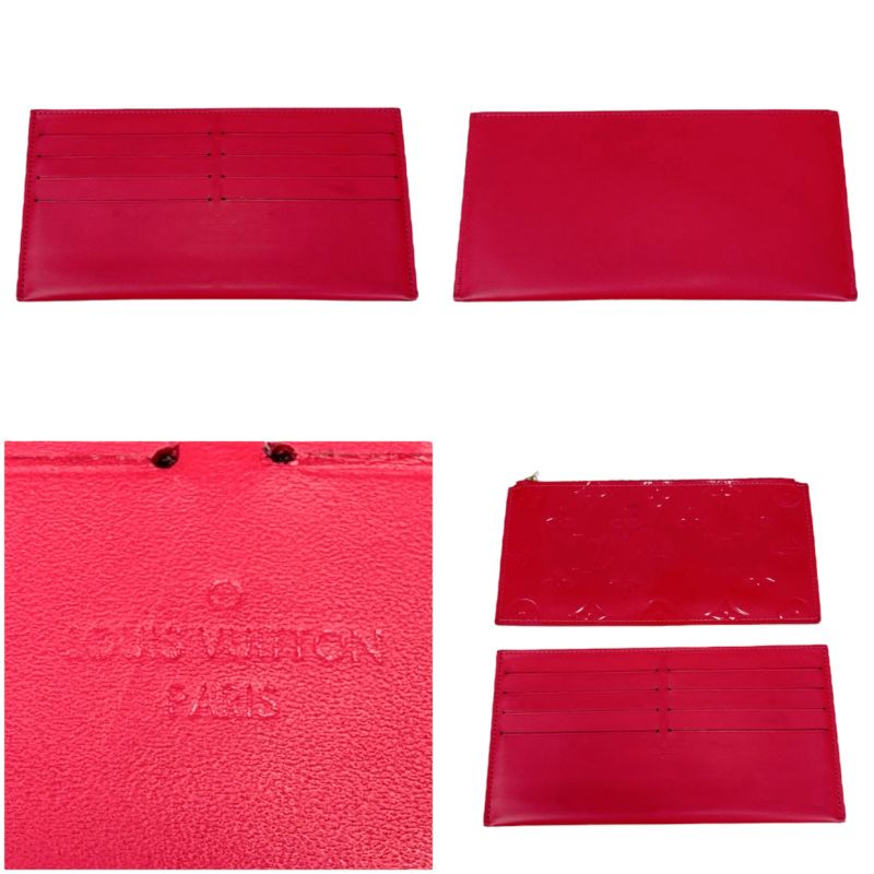 Louis Vuitton Pochette Felicie Chain Shoulder Bag Chain Wallet Vernis Patent