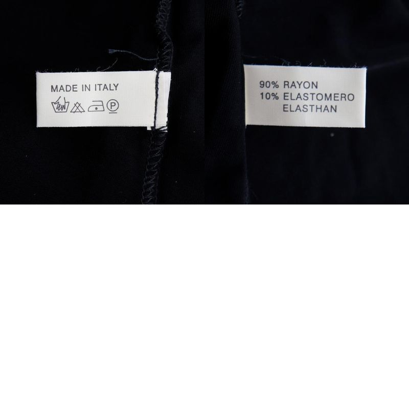 Fendi Logo Pie Pink Rayon Black Women's Short Sleeved T-shirt