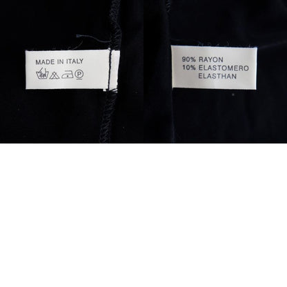 Fendi Logo Pie Pink Rayon Black Women's Short Sleeved T-shirt