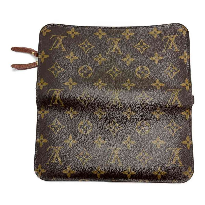 Louis Vuitton Monogram Portefeuille Antholite M60042 Brown Wallet