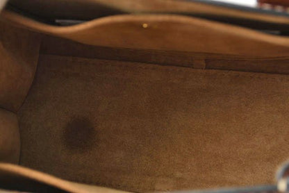 Loewe Handbag Gate Top Handle Mini Shoulder Bag 2way Loewe Bag Leather Brown