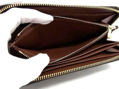 Pattern Louis Vuitton M42616 Monogram Zippy Wallet Round Zipper Long Wallet