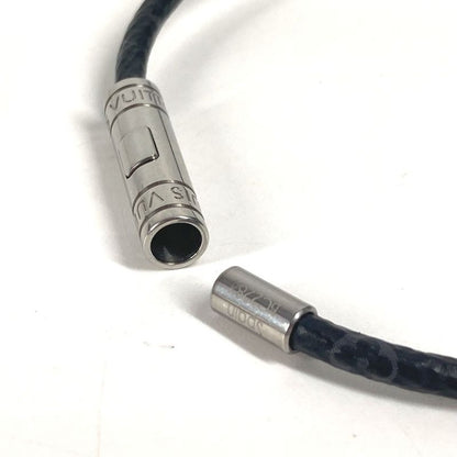 Louis Vuitton Bracelet Keep It Club M8822e Monogram Eclipse Canvas Black