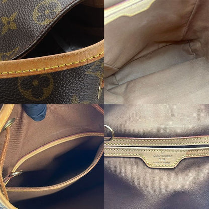 Louis Vuitton Rucksack Backpack Sac Montsouris GM M51135 Monogram Gold Hardware