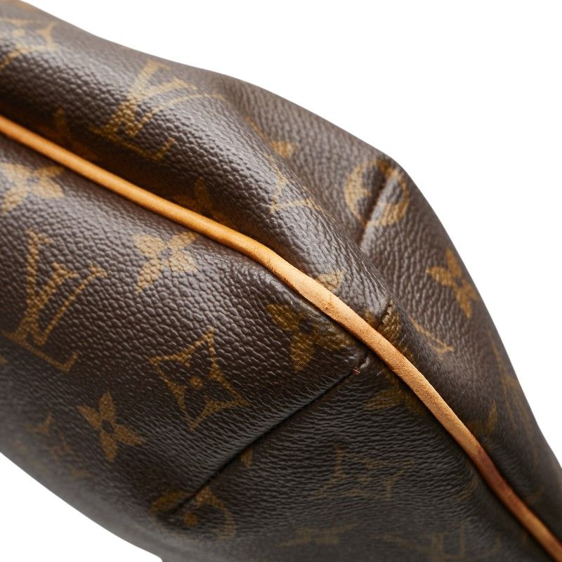 Louis Vuitton Monogram Musette M51256 Brown PVC Leather Women Louis Vuitton