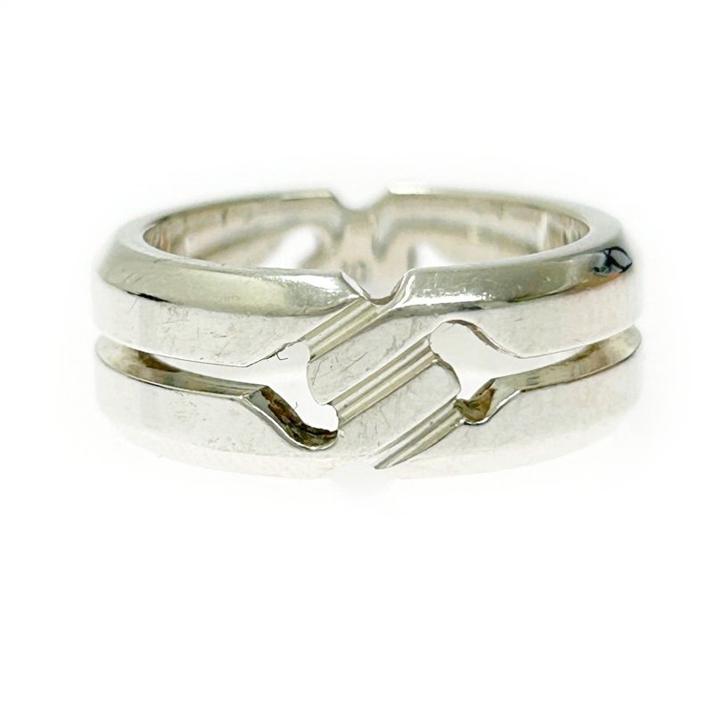 Gucci Silver Knot Infinity Ring 6.3g 925 Engraved 364367 Ring