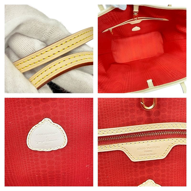 Louis Vuitton M46381 Monogram PVC X Yayoi Kusama Neverfull MM 395907 Shoulder