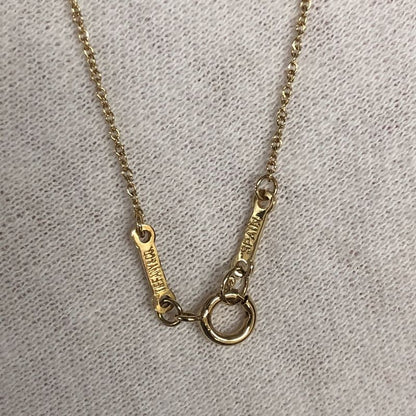 Tiffany & Co Tiffany & Co Open Teardrop Necklace 18K Yellow Gold 40cm (1575in)