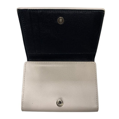 2973 Balenciaga Trifold Wallet 736730 Envelope Mini Wallet White with Box