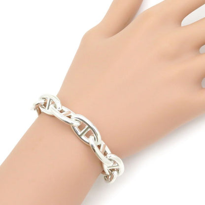 Hermes Bracelet Chaine D'ancre GM Silver 925 Silver 11 Frames Star Ring Silver