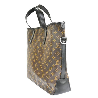 Louis Vuitton Tote Bag Divis Macassar Black Brown Monogram M56708 70fa448