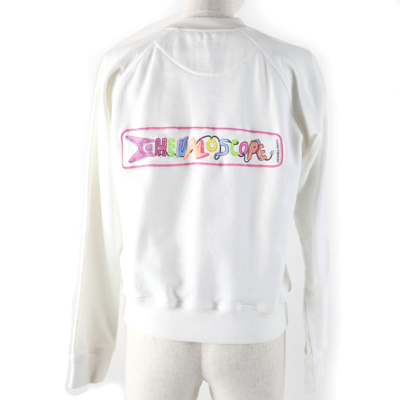 Hermes 23SS 3e4626da Chevaloscope 100% Cotton Embroidered Print Sweatshirt