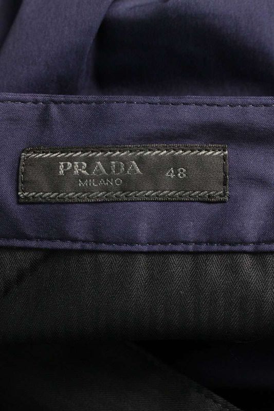 Prada Spg29 Plain Slack Long Pants Men's 48