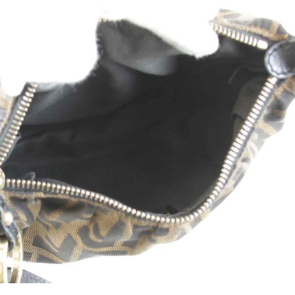 Fendi Zucca 8br354 Shoulder Bag Canvas Brown