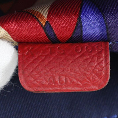 Hermes Azap Silk-in-long Vaux-epson And Silk Bougainvillea Red/purple X Ladies