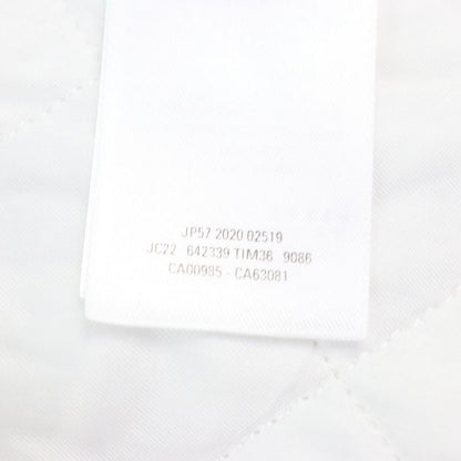 Balenciaga 21SS 642339 100% Cotton Oversized Padded Flannel Striped Long Sleeve