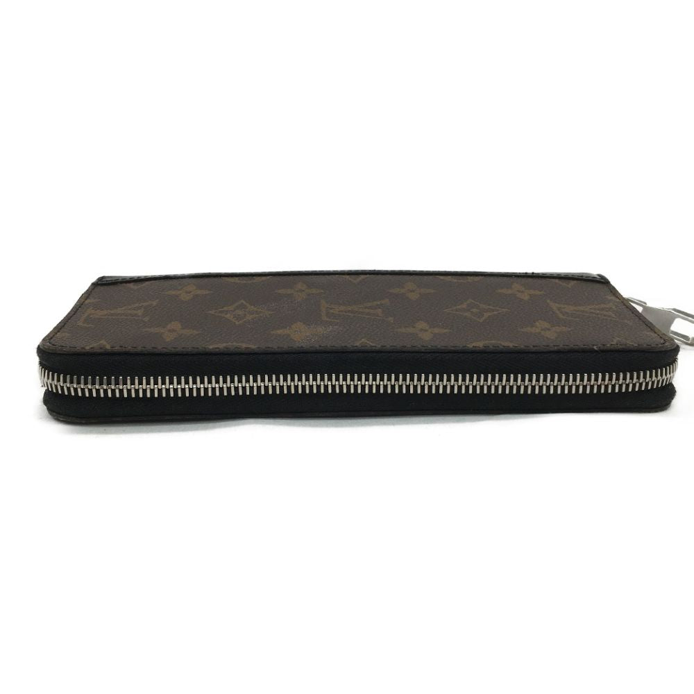 Louis Vuitton Round Zipper Monogram Macassar Vertical