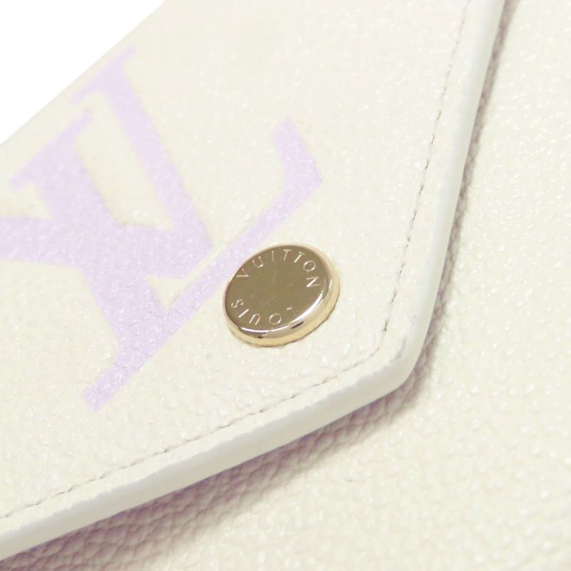 Louis Vuitton M82925 Portefeuille Victorine Folding Wallet With Coin Purse