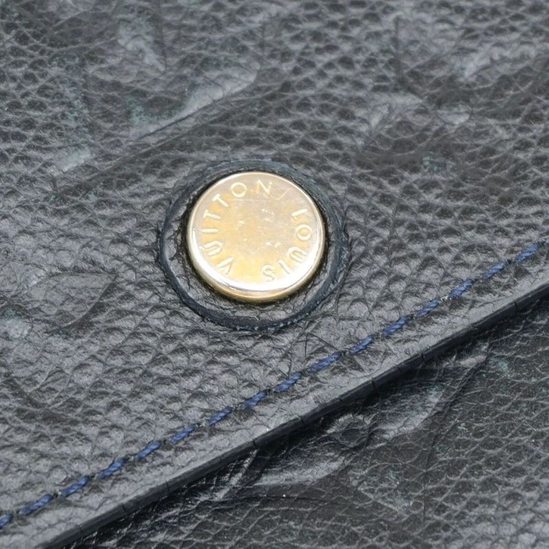 Louis Vuitton Long Wallet Empreinte Virtuoso Navy Monogram M60258 88ka281