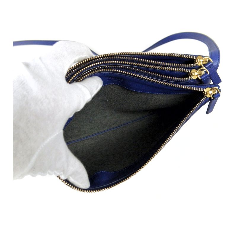 Celine Trio Shoulder Bag Women's Purple Pawnshop Listing