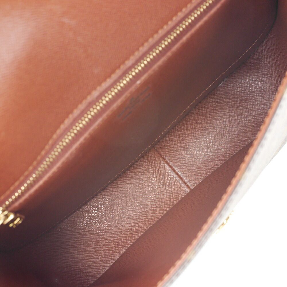 Louis Vuitton Monogram Saint-cloud Shoulder Bag M51243 Brown (gold Hardware)