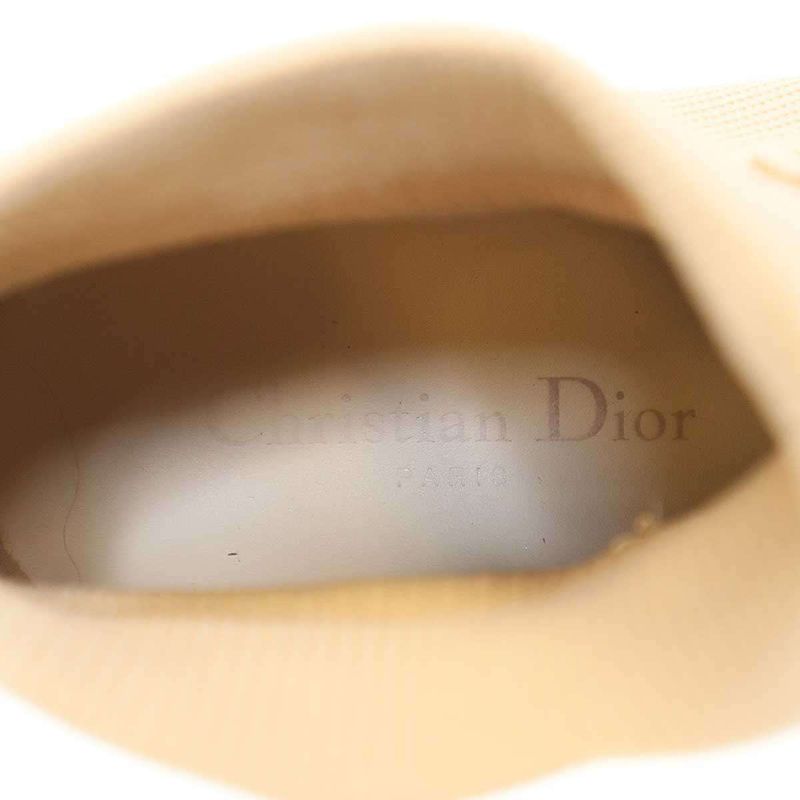 Christian Dior J'adior Technical Sock Knit Sneakers Kck231tlcs12u Beige 36.5