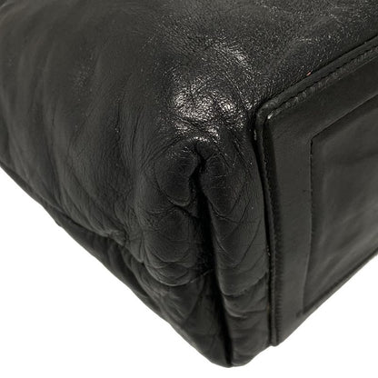 Chanel Tote Bag Coco Cocoon PM Black Lambskin