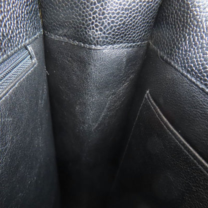 Chanel Coco Mark Gold Hardware Tote Bag Grained Calfskin Women