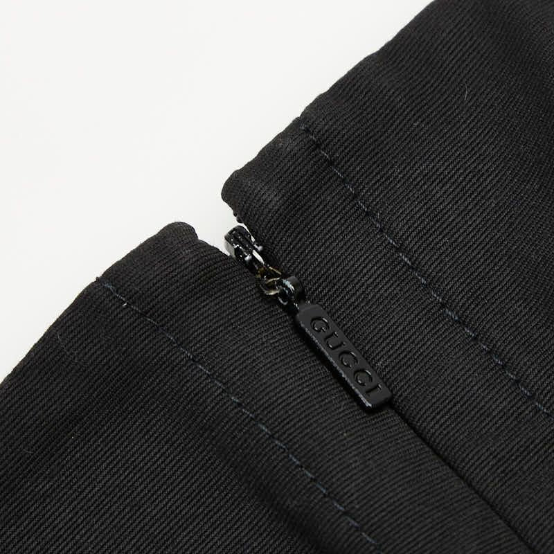 Gucci Skirt Size: 38 Black Cotton Elastane Women's Gucci