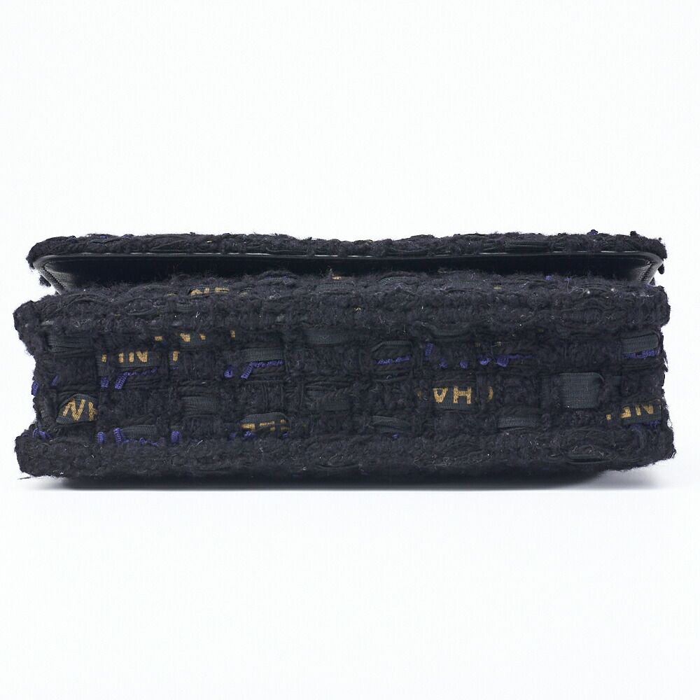 Chanel Shoulder Bag Tote Bag Chanel 19 Matelasse Chain Wallet Tweed Black And