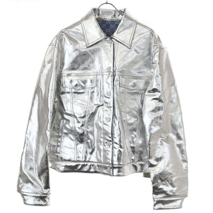 Gucci Sample 22aw GG Reversible Denim Jacket Reversible Over Denim Jacket