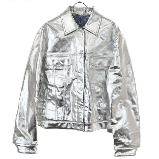 Gucci Sample 22aw GG Reversible Denim Jacket Reversible Over Denim Jacket