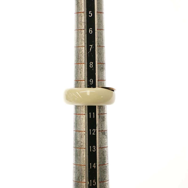 Bottega Veneta Fold Ring Ivory Type 11