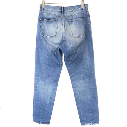 Saint Laurent Paris Washed Denim Pants 463618 Indigo Blue 28